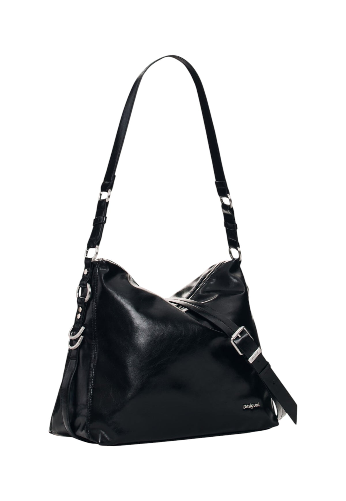 Borsa A Spalla Donna Desigual  Bag Nexus Luma Black 26WAXP66