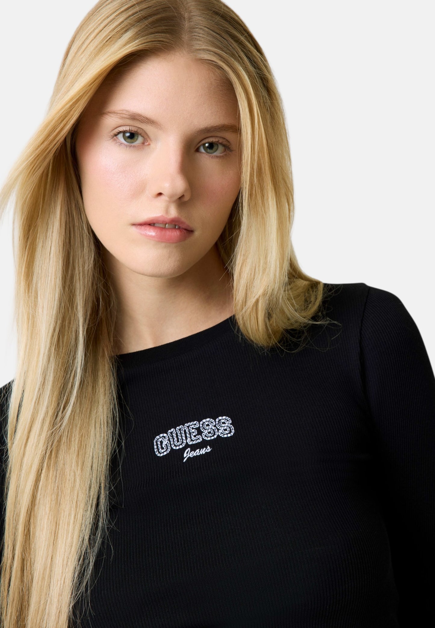 T-Shirt Manica lunga Donna Guess Slim Gj Embro W6RP22KA0H1
