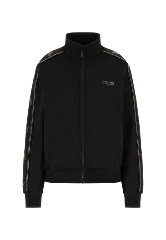 Felpa Con Zip Donna Guess Collo Alto Octavia V5BQ15KCX22
