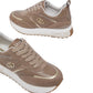 Sneakers Basse Donna Liu Jo In Pelle E Pelle Scamosciata Con Platform E Logo Laterale Liu Jo Maxi Wonder 97 BF6005PX310