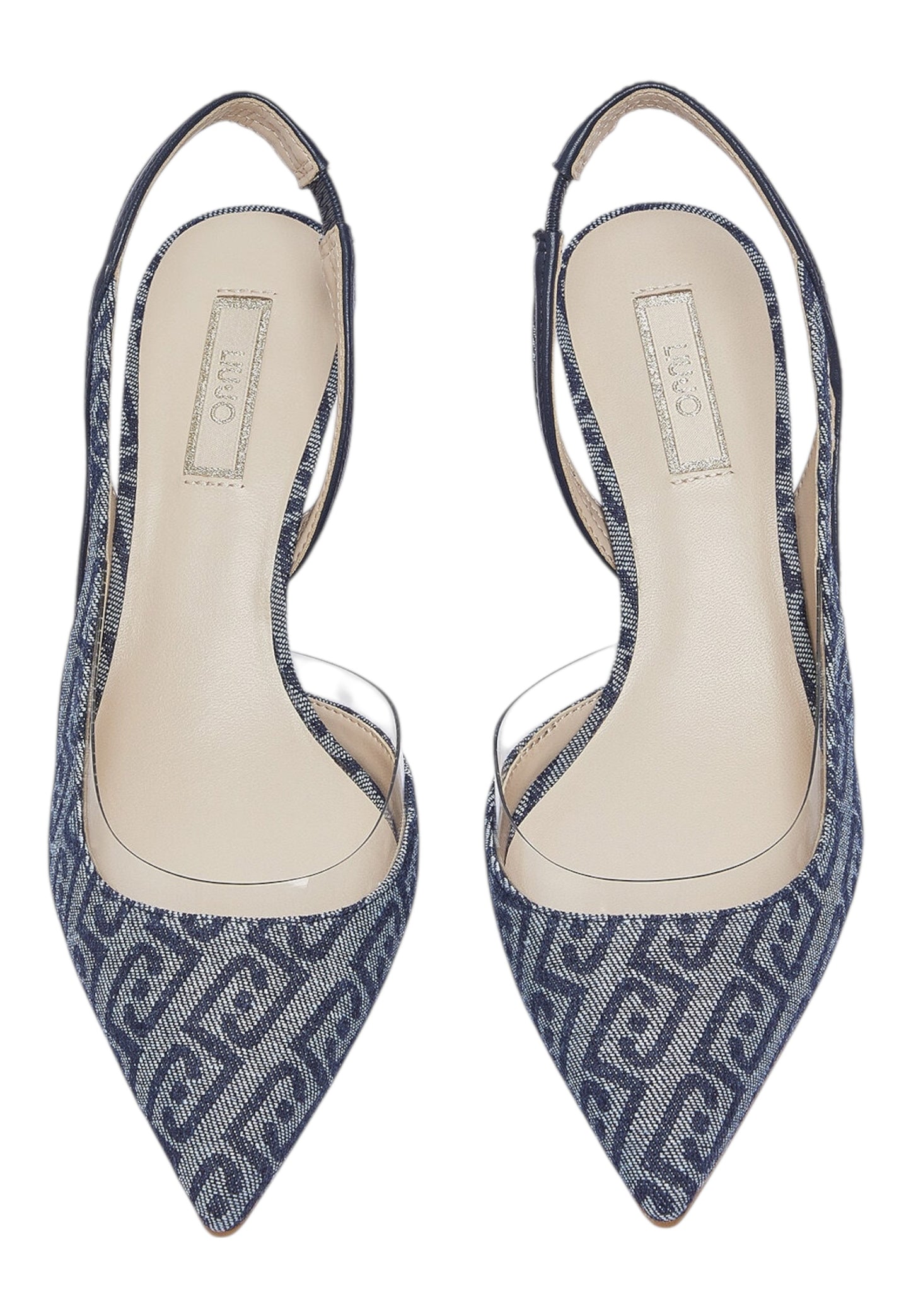 Sling Back  Donna Liu Jo In Denim Monogram Deva 09 SA6023TX523