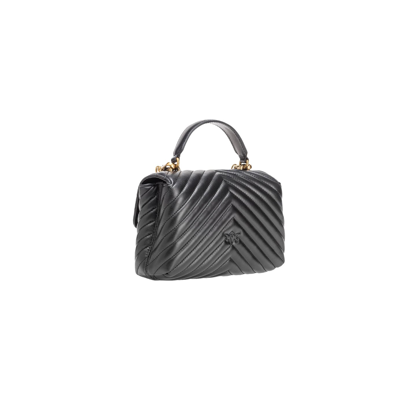 Borsa A Mano Donna Pinko Media Love Lady Puff Mini Chevron 100044A0GK