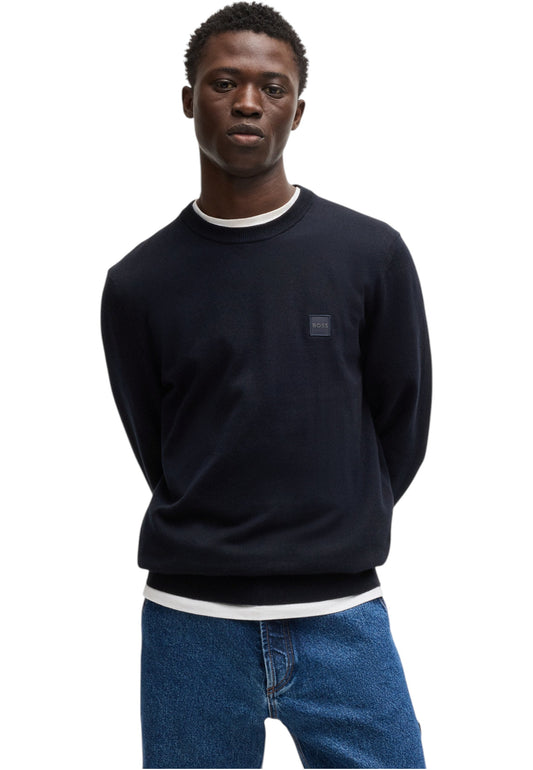 Maglia A Girocollo Uomo Boss