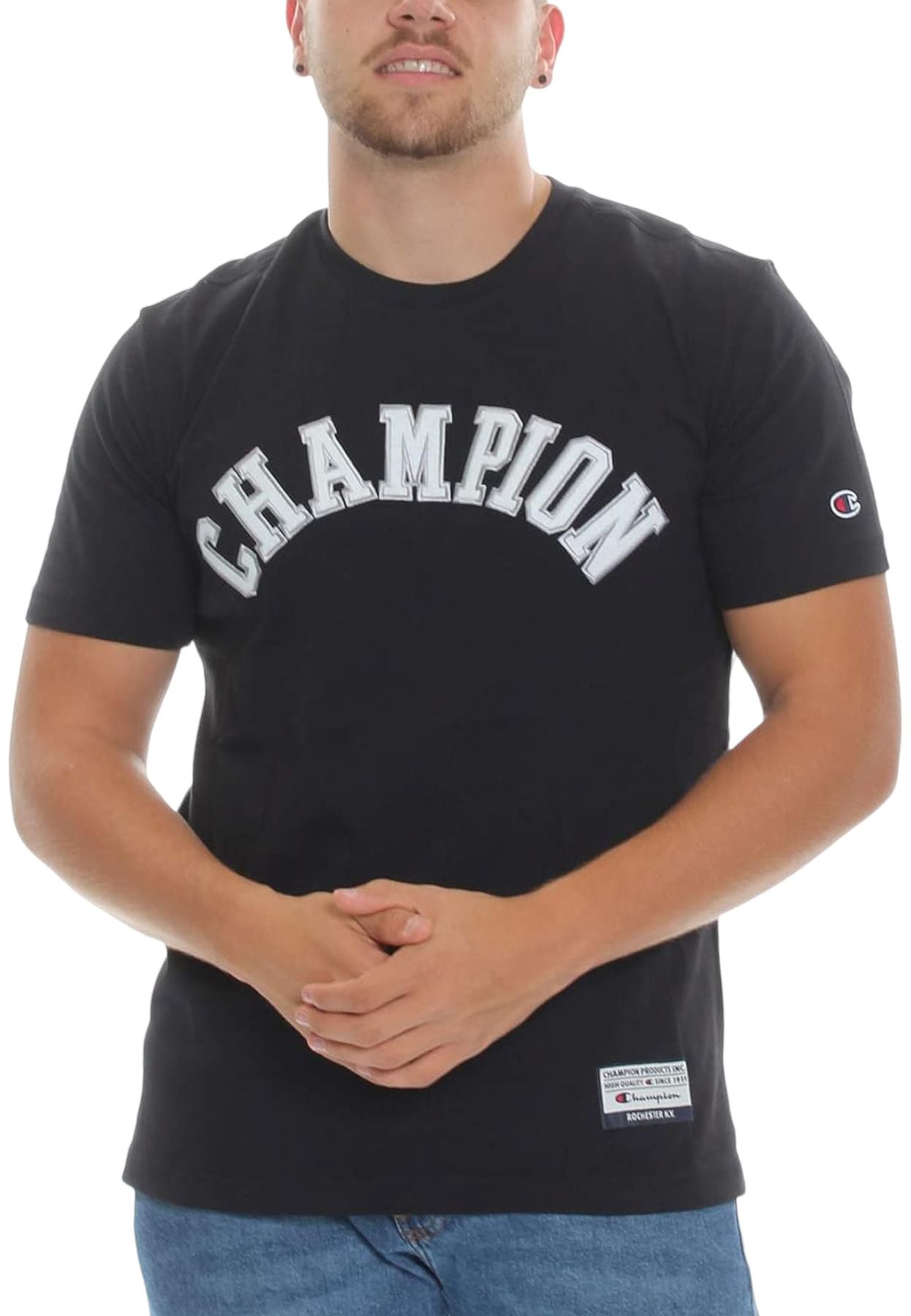T-Shirt Manica Corta Uomo Champion   216575KK