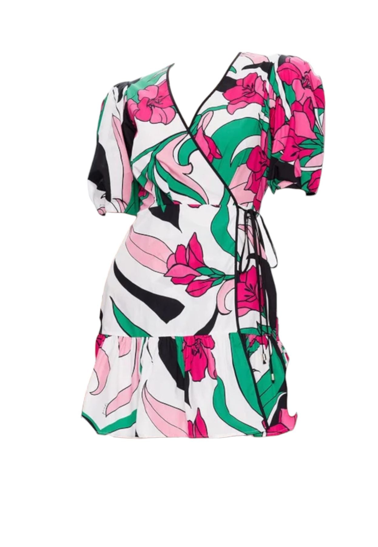 Vestito Corto Donna Pinko  Astemio Popeline Stampa 100995A0TN