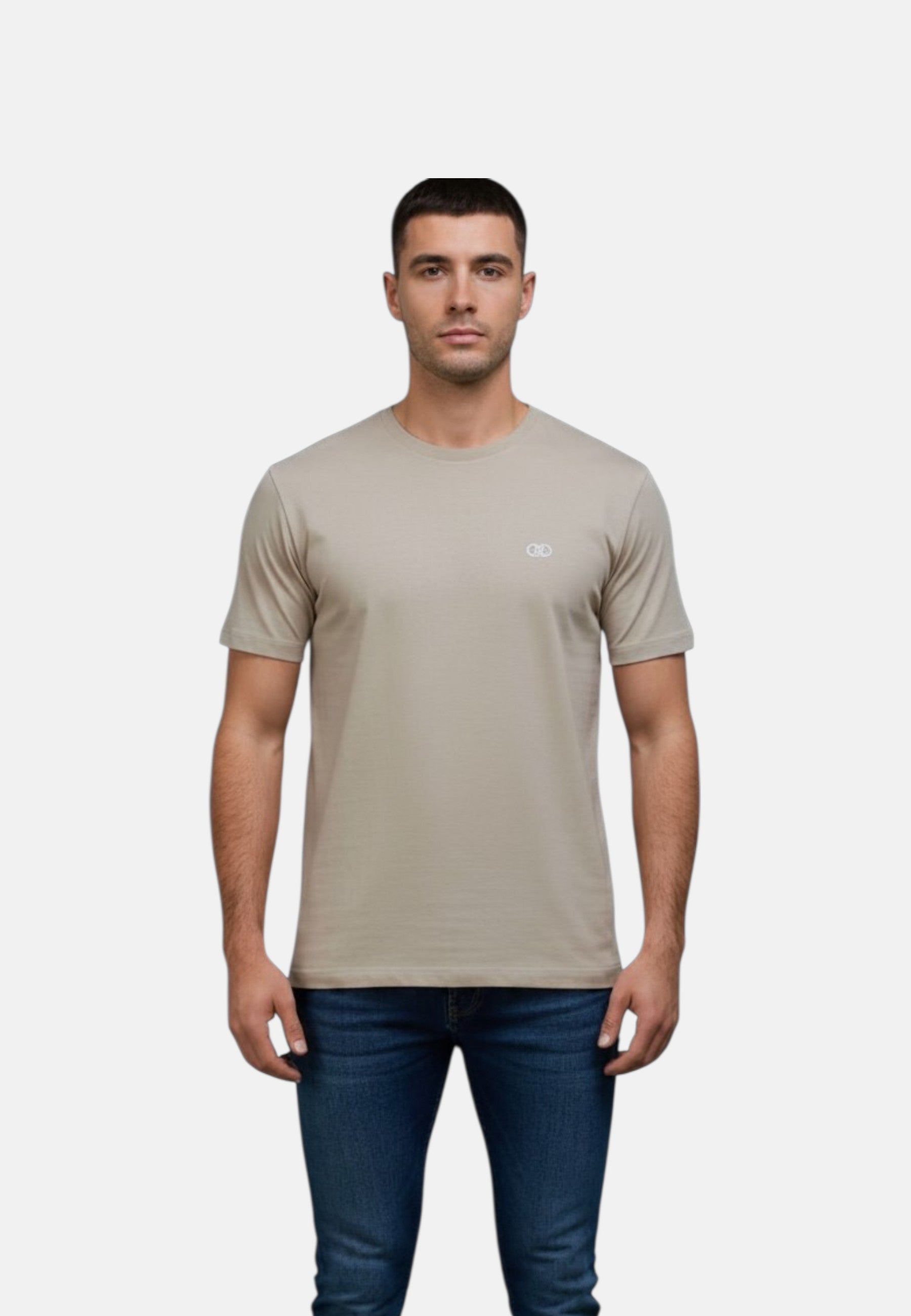 T-Shirt Manica Corta Uomo Liu Jo In Lyocell  QA6089J4805