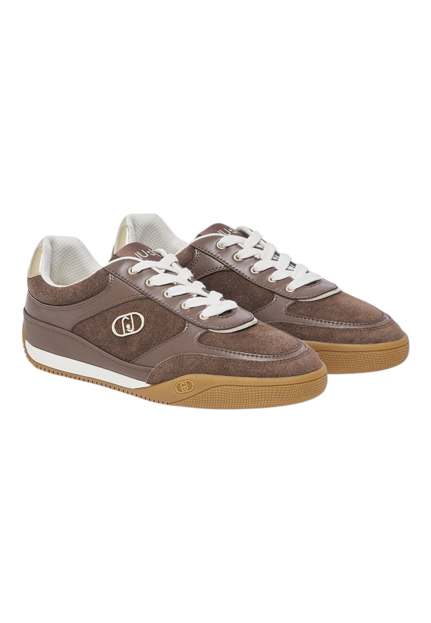 Sneakers Basse Donna Liu Jo In Camoscio Bovino/Pelle Di Vitello Lewis 01 BA6039PX310