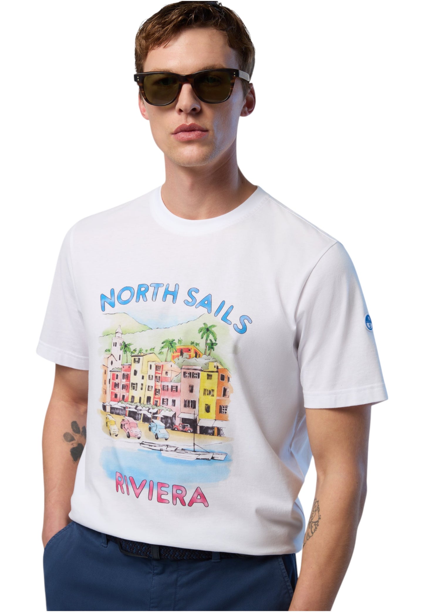 T-Shirt Manica Corta Uomo North Sails