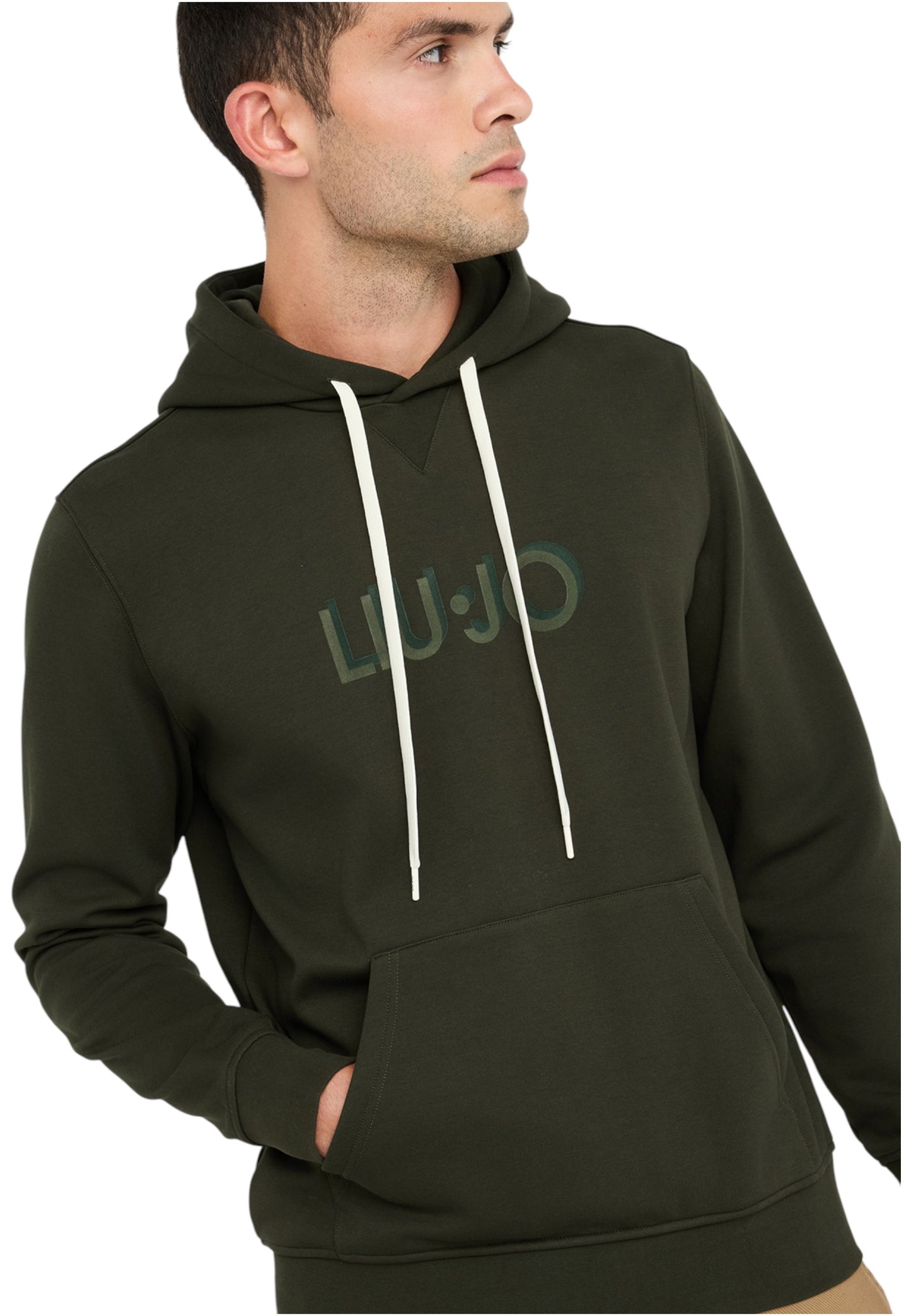 Felpa Con Cappuccio Uomo Liu Jo   QF5119F0946