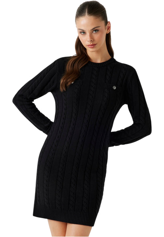 Vestito Corto Donna Guess In Maglia Elsa W5BK46Z1192