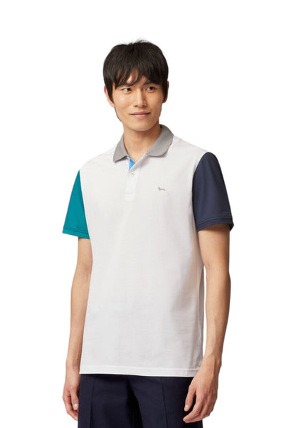 Polo Manica Corta Uomo Harmont & Blaine  Color Block LRJ351021215