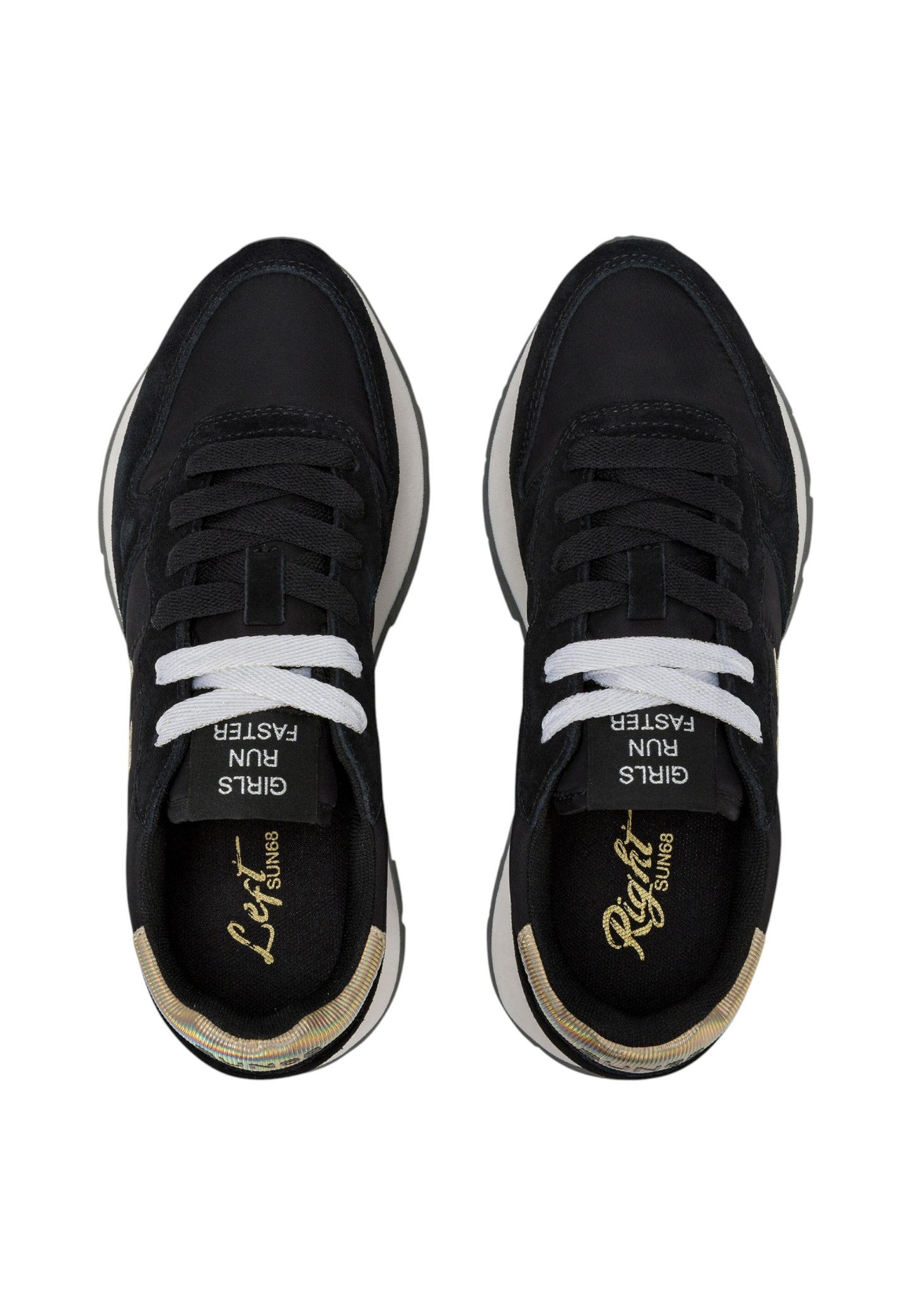 Sneakers Basse Donna Sun68  Ally Gold Silver Z45202