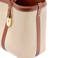 Borsa A Spalla Donna Trussardi Shopper In Canvas E Pelle Elba Z772E006473N