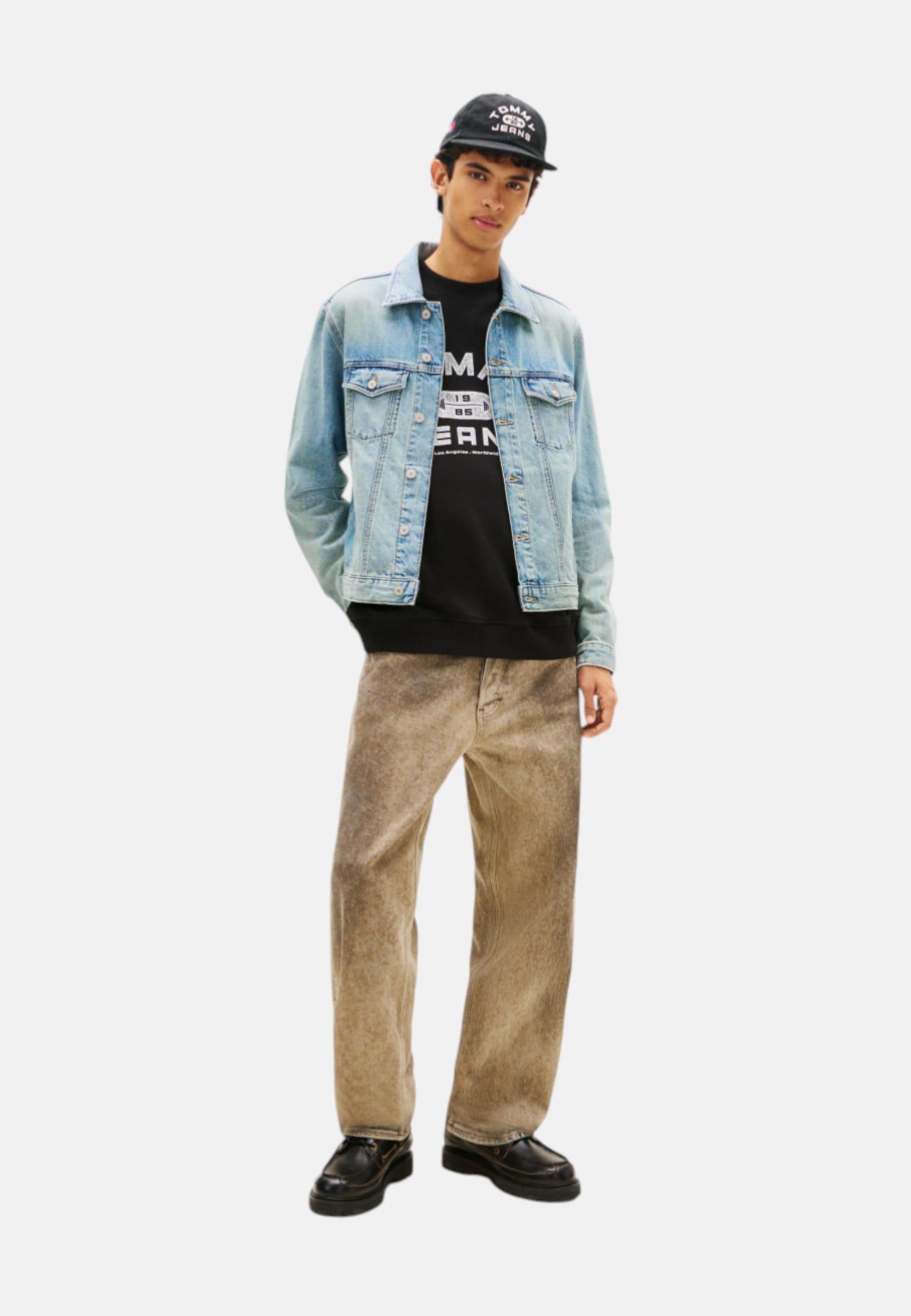 Giacca Jeans Uomo Tommy Jeans  Ryan Rglr Trckr Jck DM0DM23002
