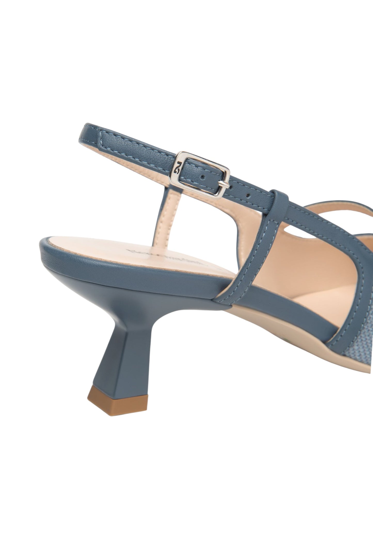 Sling Back  Donna Nero Giardini Effetto Paglia  E615471D