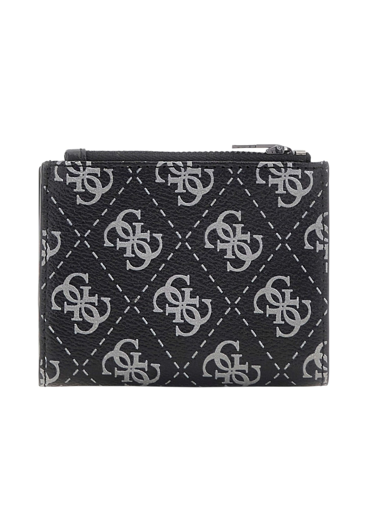 Portafoglio Con Portacarte Uomo Guess Bifold Top Zip Milano SMMALOLEA03