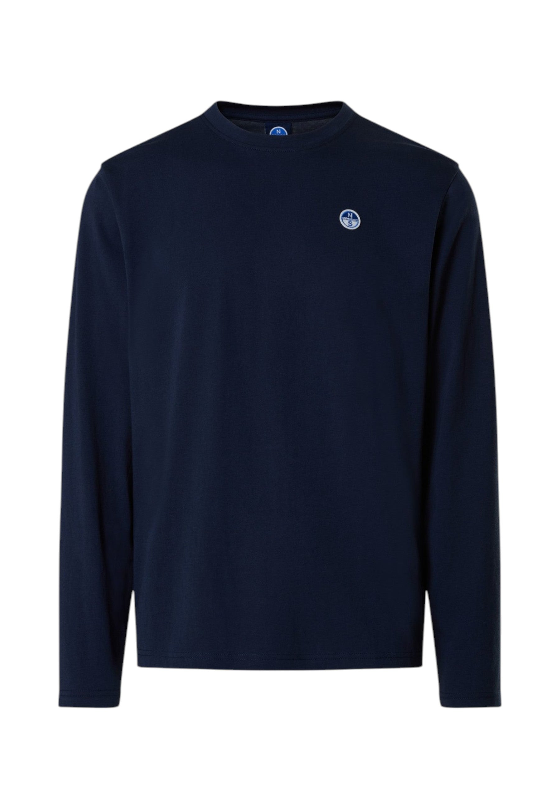 T-Shirt Manica lunga Uomo North Sails Logo Basic  692989