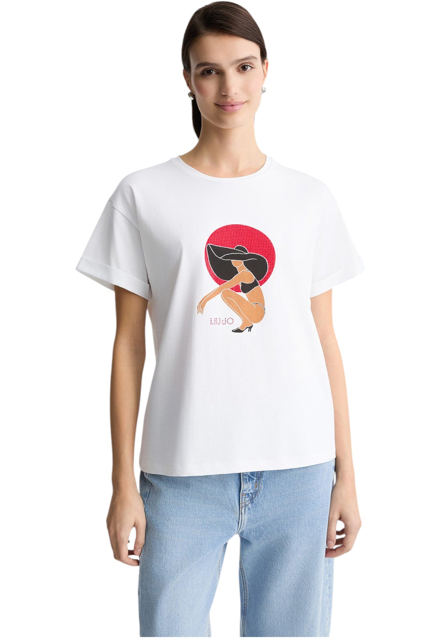 T-Shirt Manica Corta Donna Liu Jo  Sun Woman