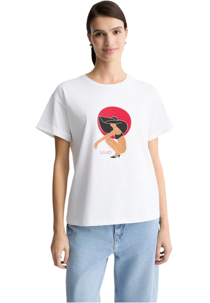 T-Shirt Manica Corta Donna Liu Jo  Sun Woman