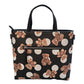 Borsa A Mano Donna Pashbag Tote Stampa Orsetti Babies Pet.Steffy-Babies