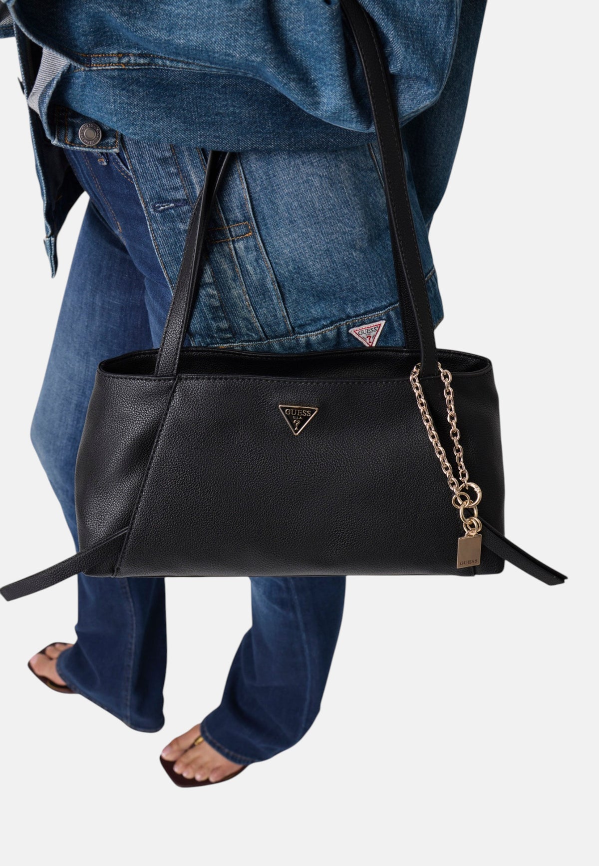 Borsa A Spalla Donna Guess Shoulder Satchel Devon HWBG9745090