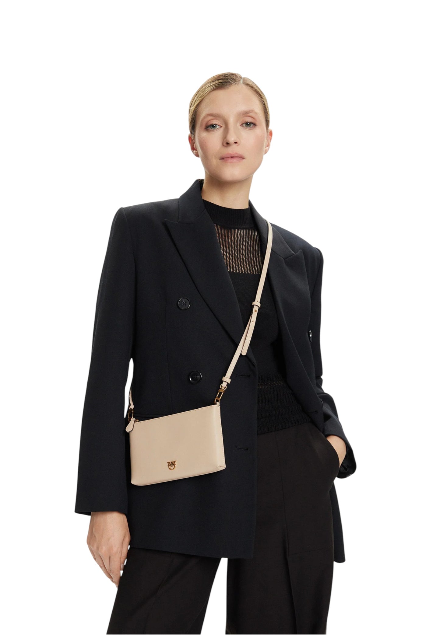 Pochette  Donna Pinko Con Logo Love Birds Flat Horizontal Mini 104277A0F1