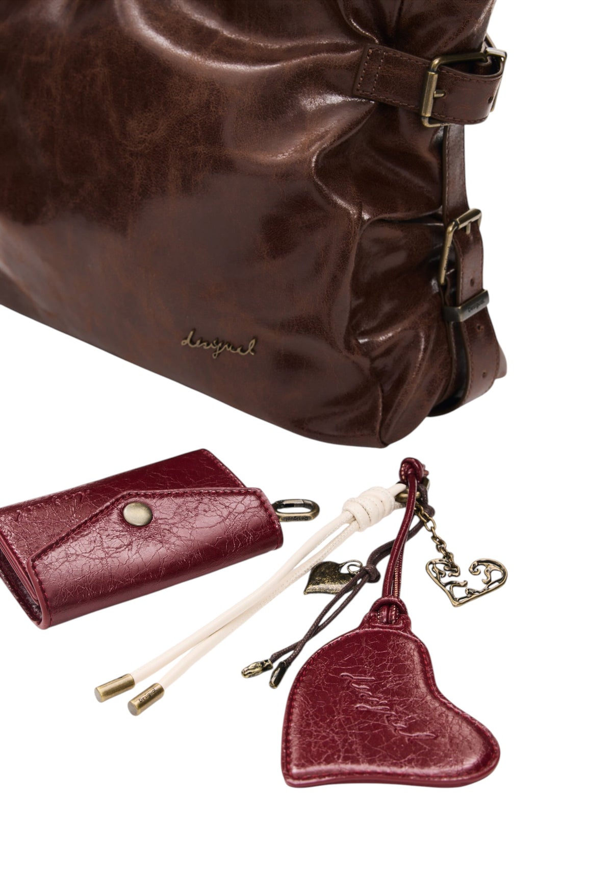 Borsa A Spalla Donna Desigual  Bag Galaxy Lifta 2.0 Choco 26WAXP93