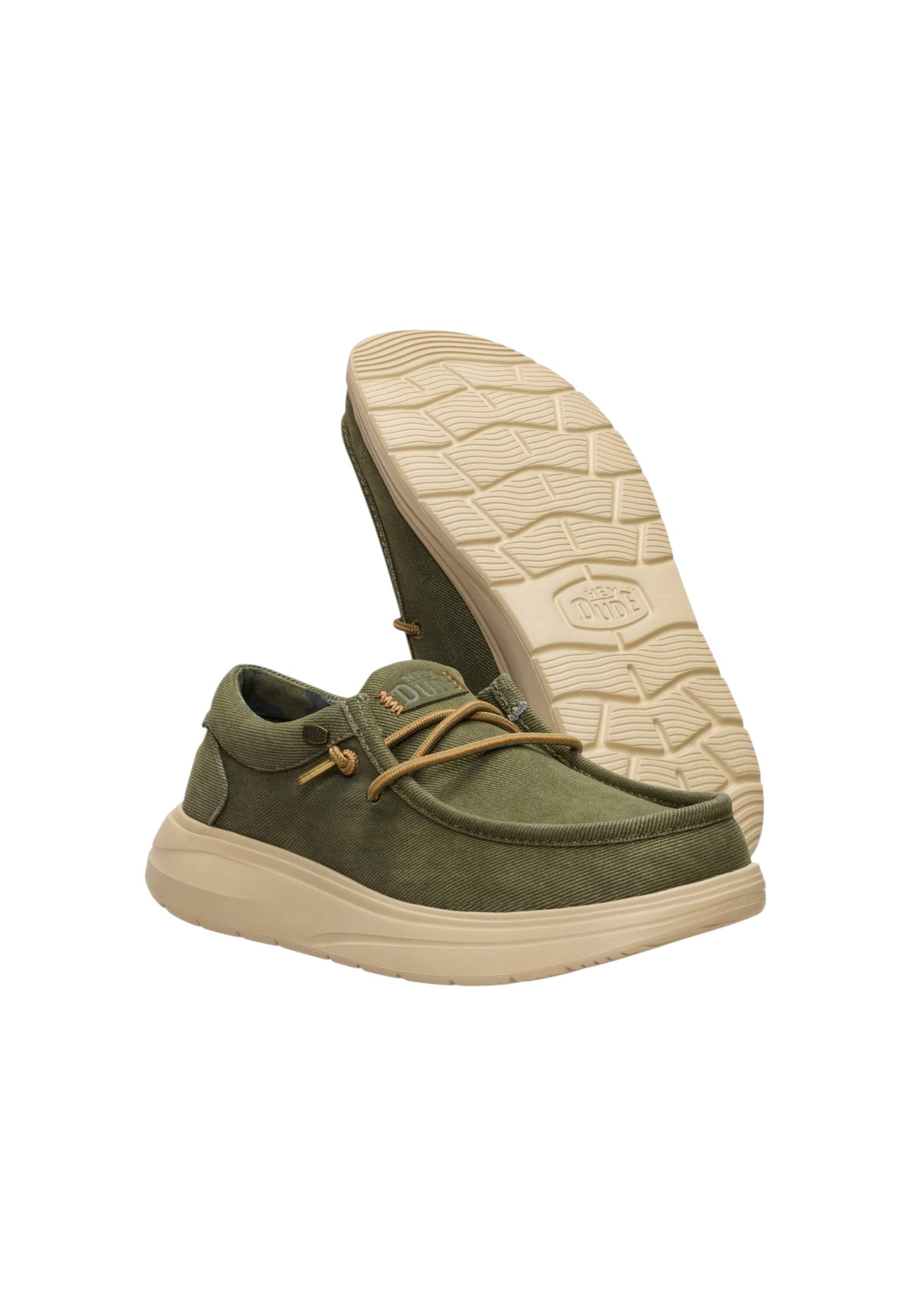 Slip-On  Uomo Hey Dude  Wally COMF Worn Twill HD.45113