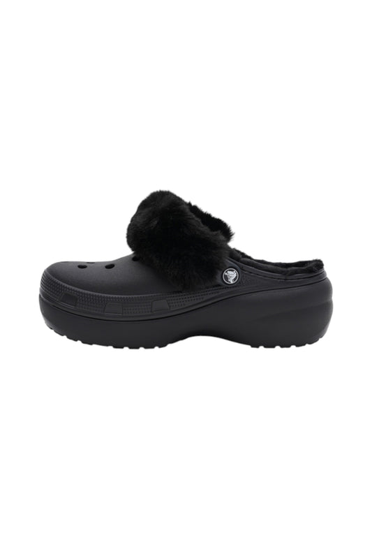 Ciabatte  Donna Crocs  Classic Platform Fuzz Lined Cg CR.212854