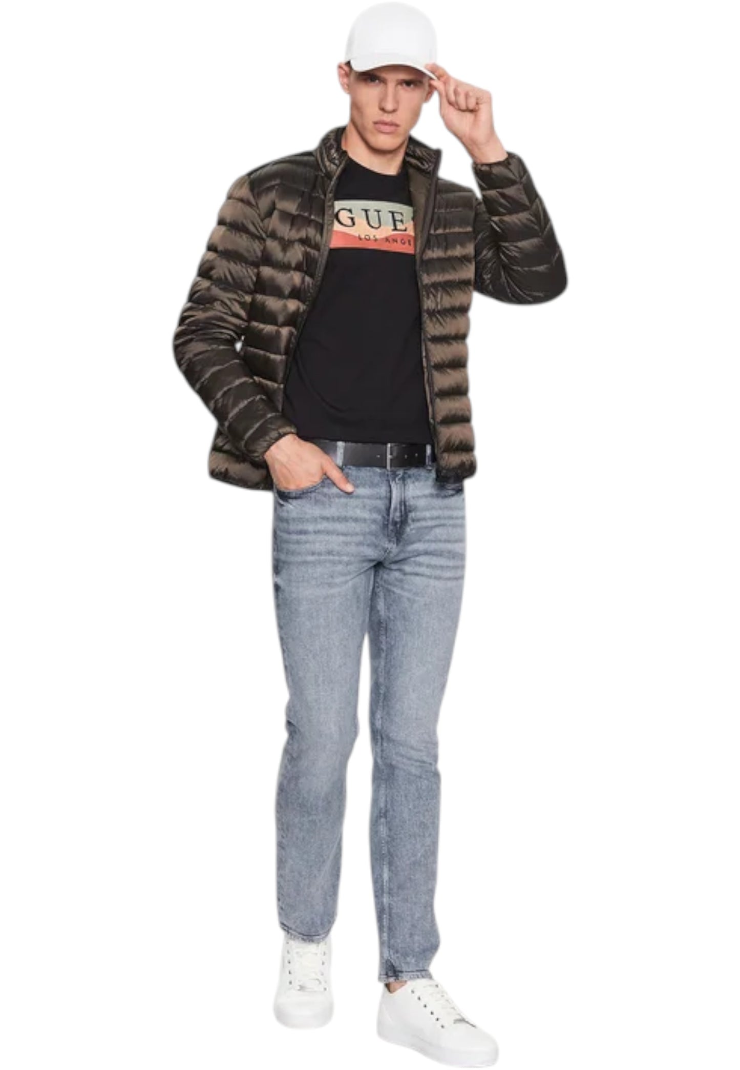 Piumino Corto Uomo Guess   M1RL47WDQ50