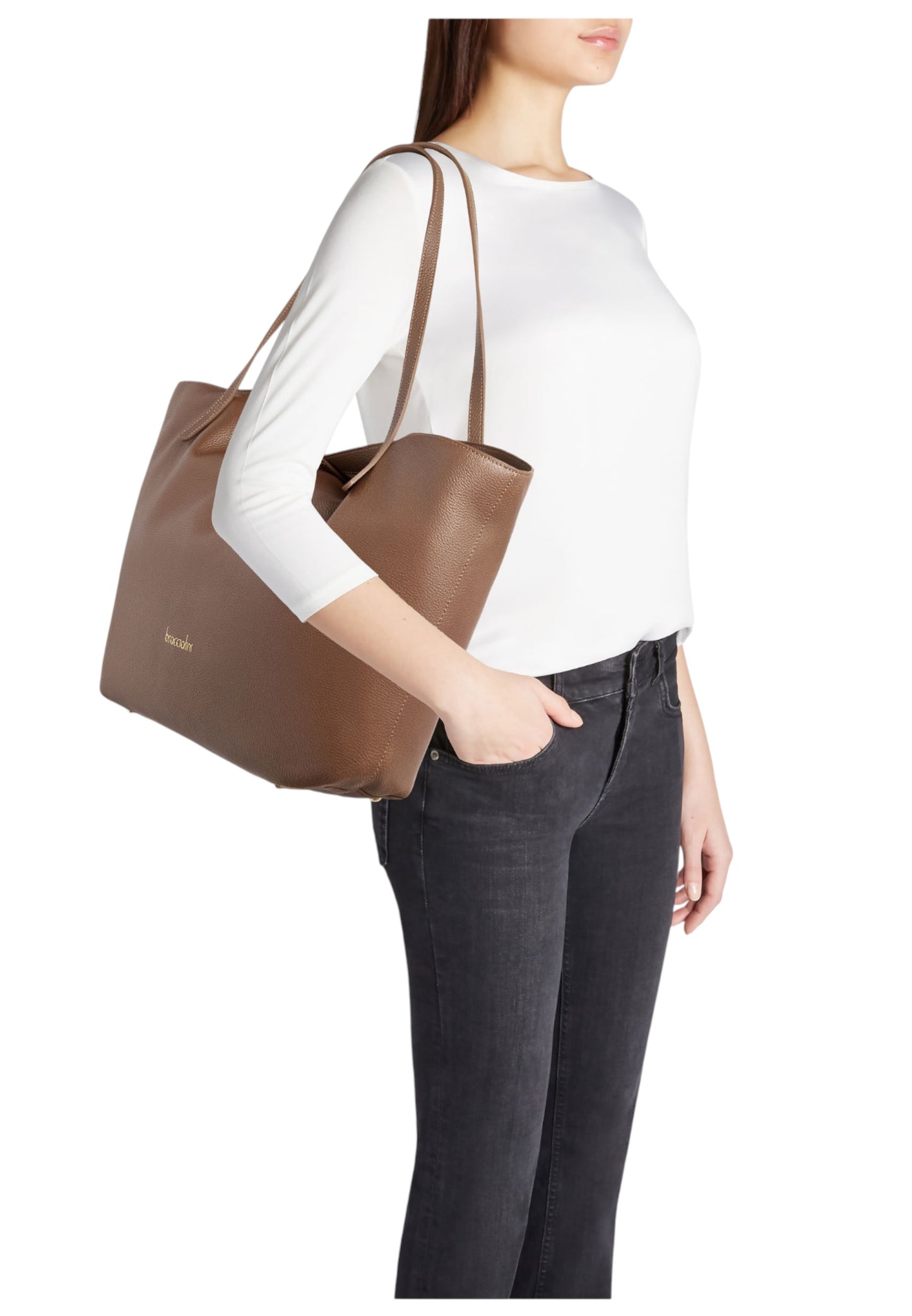 Borsa A Spalla Donna Braccialini Shopping Ariel B18699PP