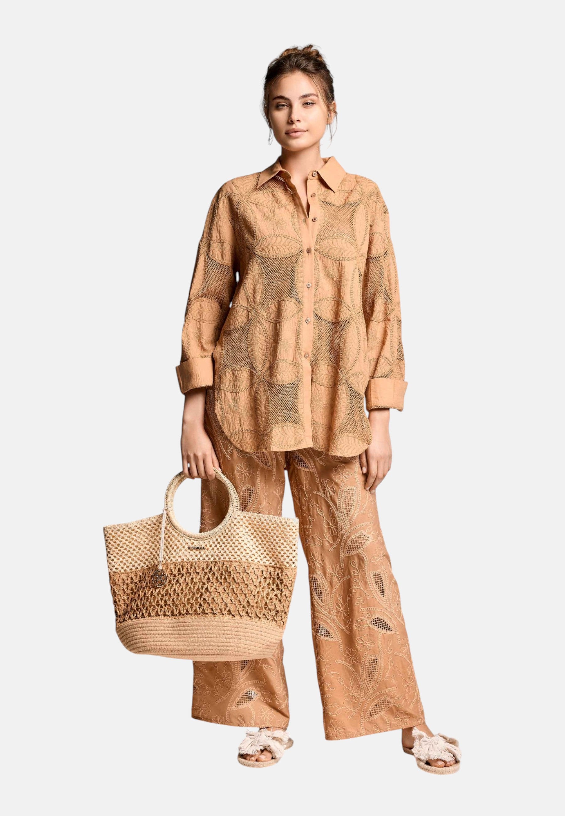 Camicia Manica lunga Donna Iconique Oversize Lily IC26-009