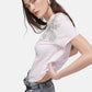 T-Shirt Manica Corta Donna Liu Jo Con Patch  CA6010J3868