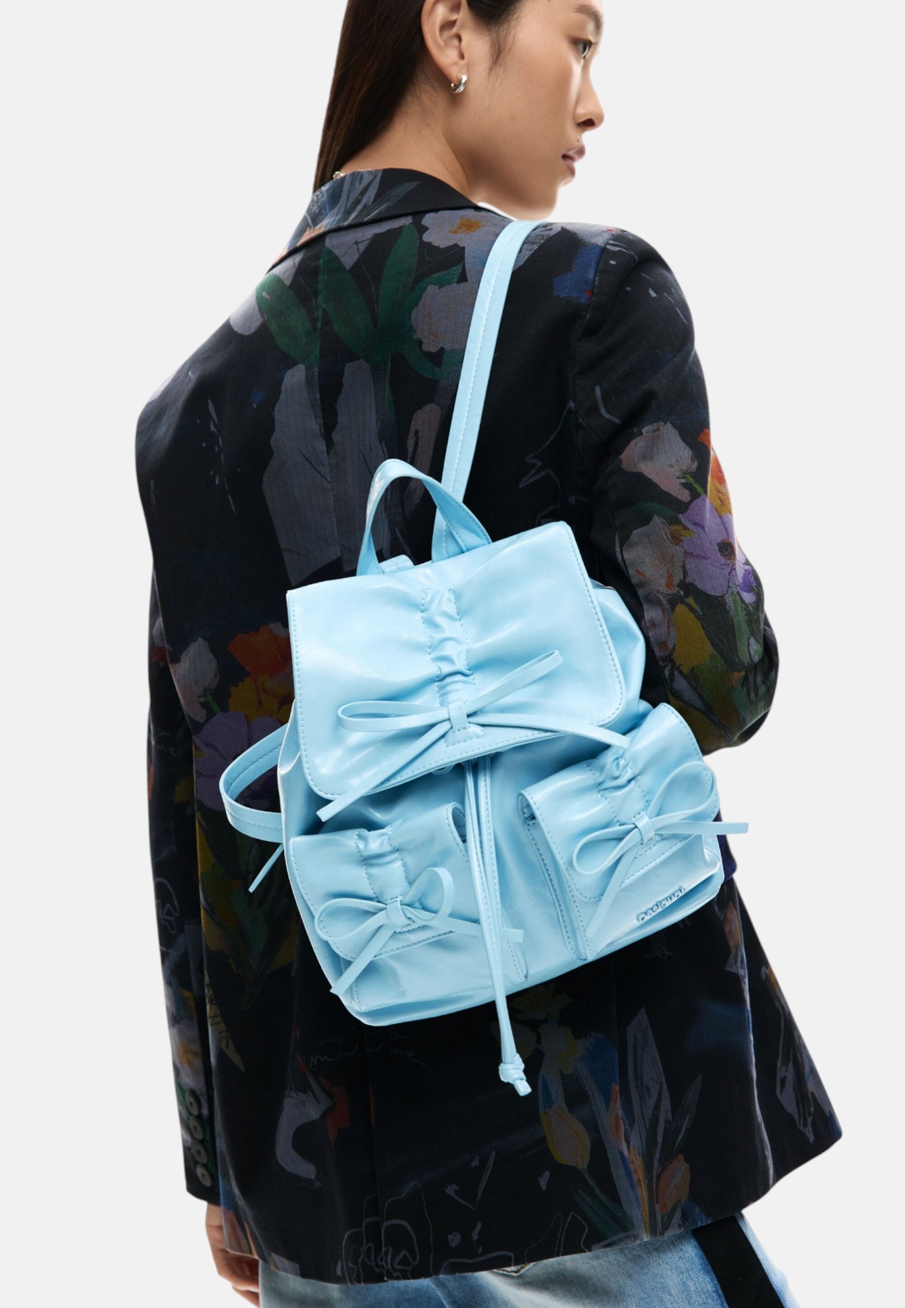 Zaino  Donna Desigual  Bag Rodio Prisa Short Sky Blue 26SAKP45