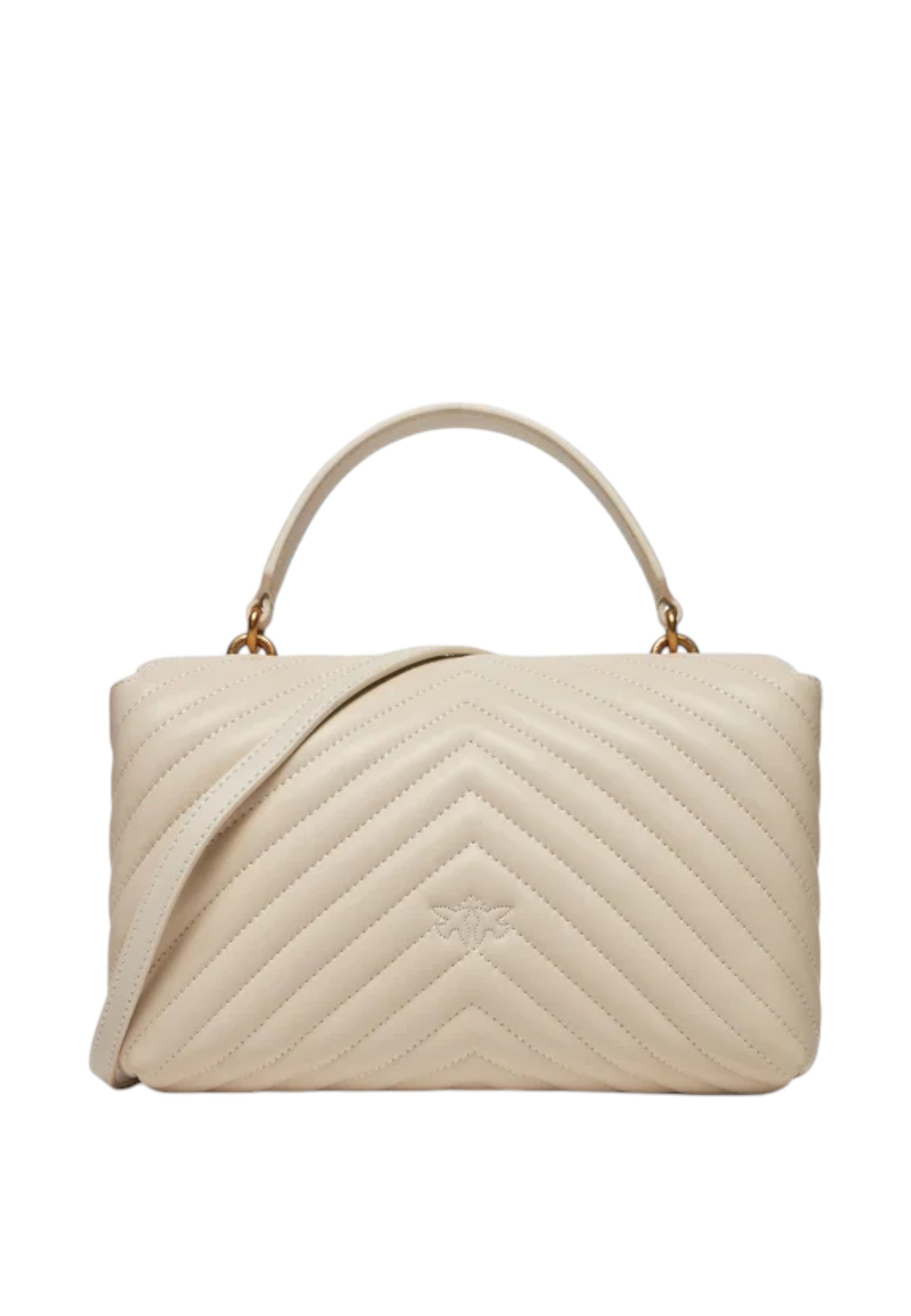 Borsa A Mano Donna Pinko Media Love Lady Puff Classic Chevron 100043A0GK