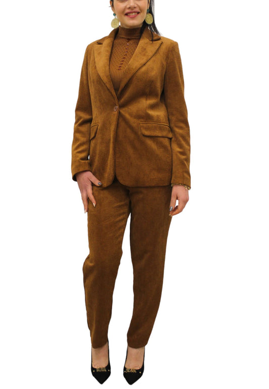 Abito Completo Donna White Wise Tailleur Giacca-Pantalone  WWIL944