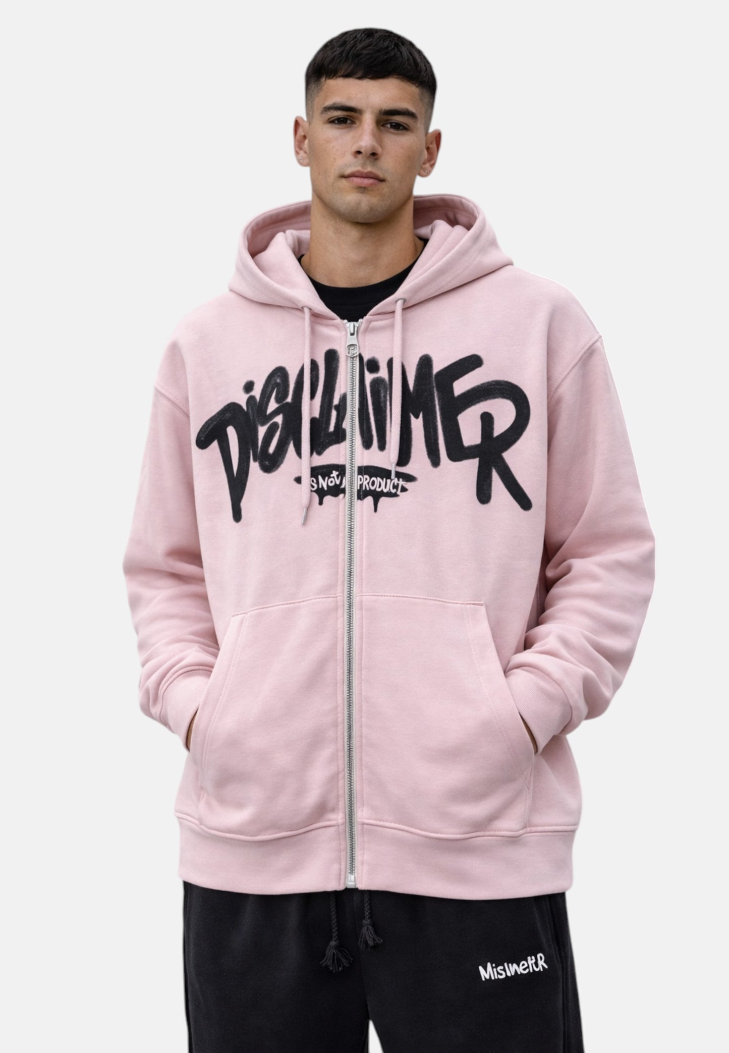 Felpa Con Cappuccio Uomo Disclaimer   26EDS55476