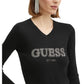 Maglia Scollo A V Donna Guess