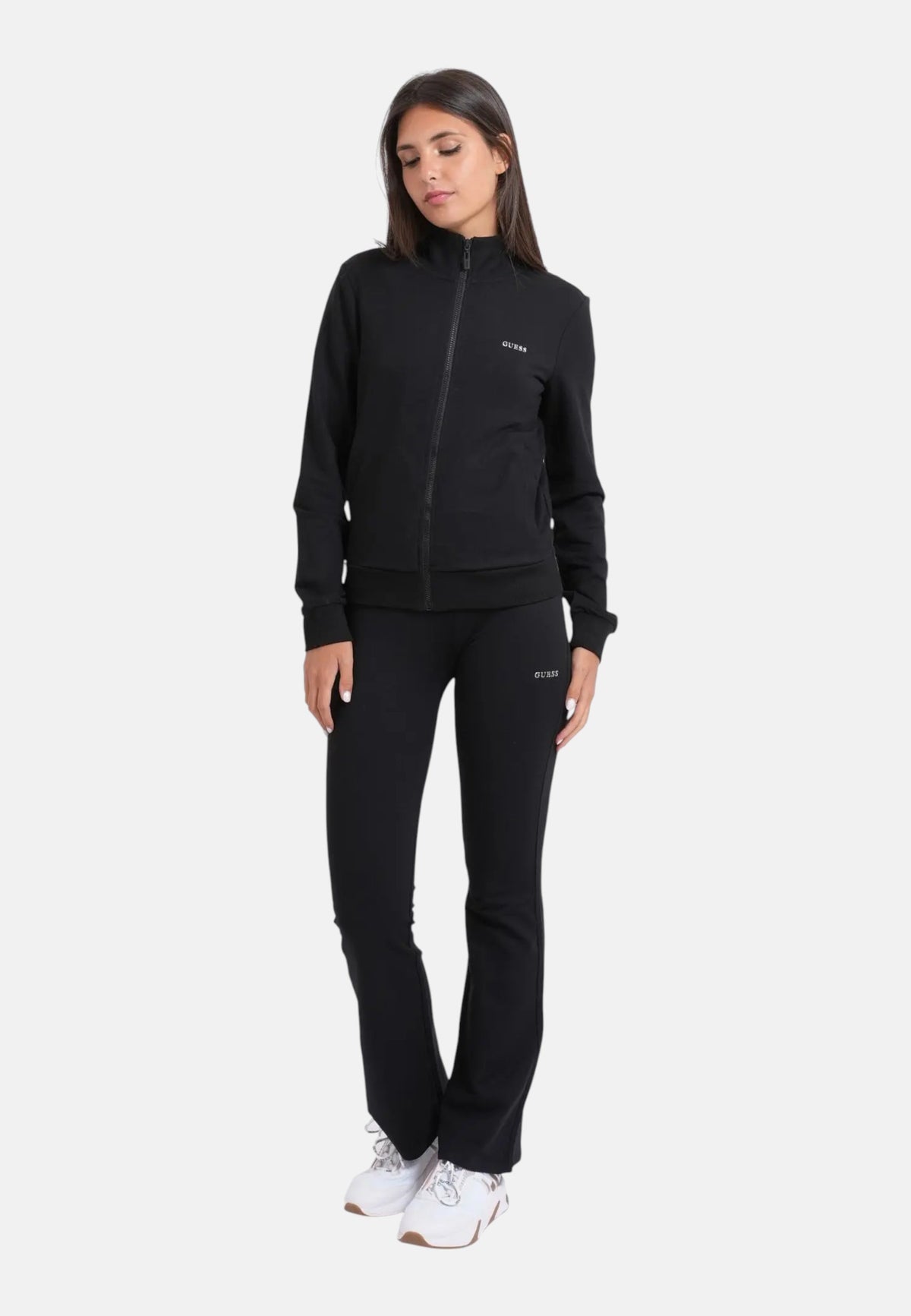 Felpa Con Zip Donna Guess  Syrma V6YQ21K4329