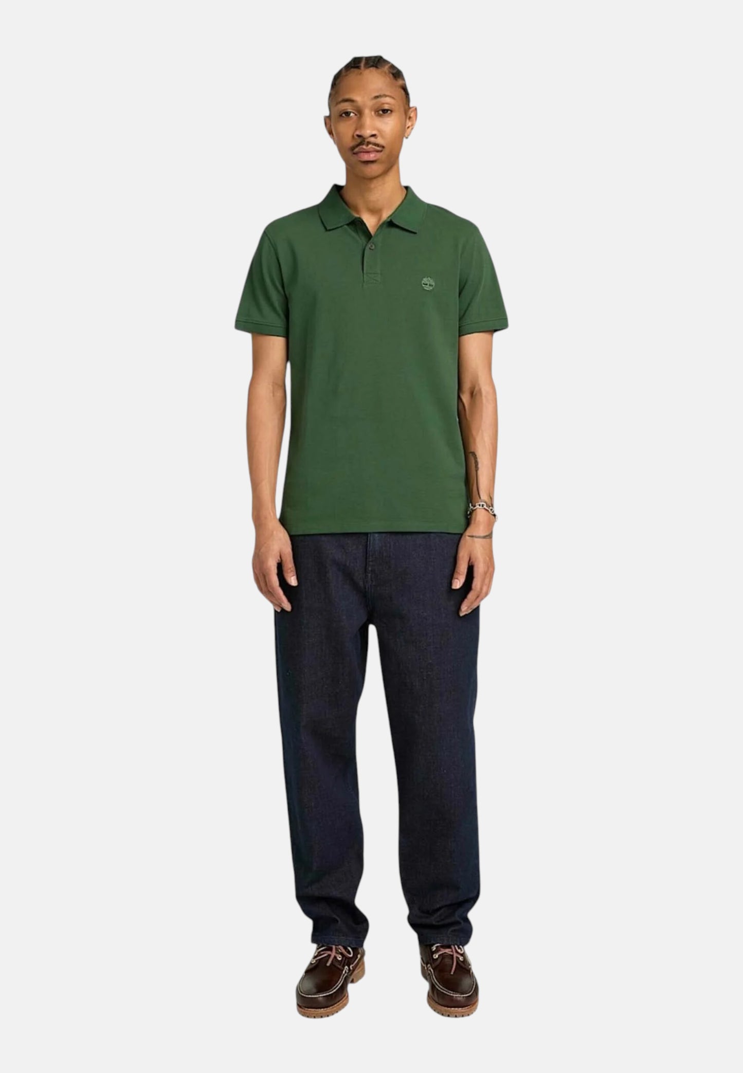 Polo Manica Corta Uomo Timberland   TB0A6BX4A