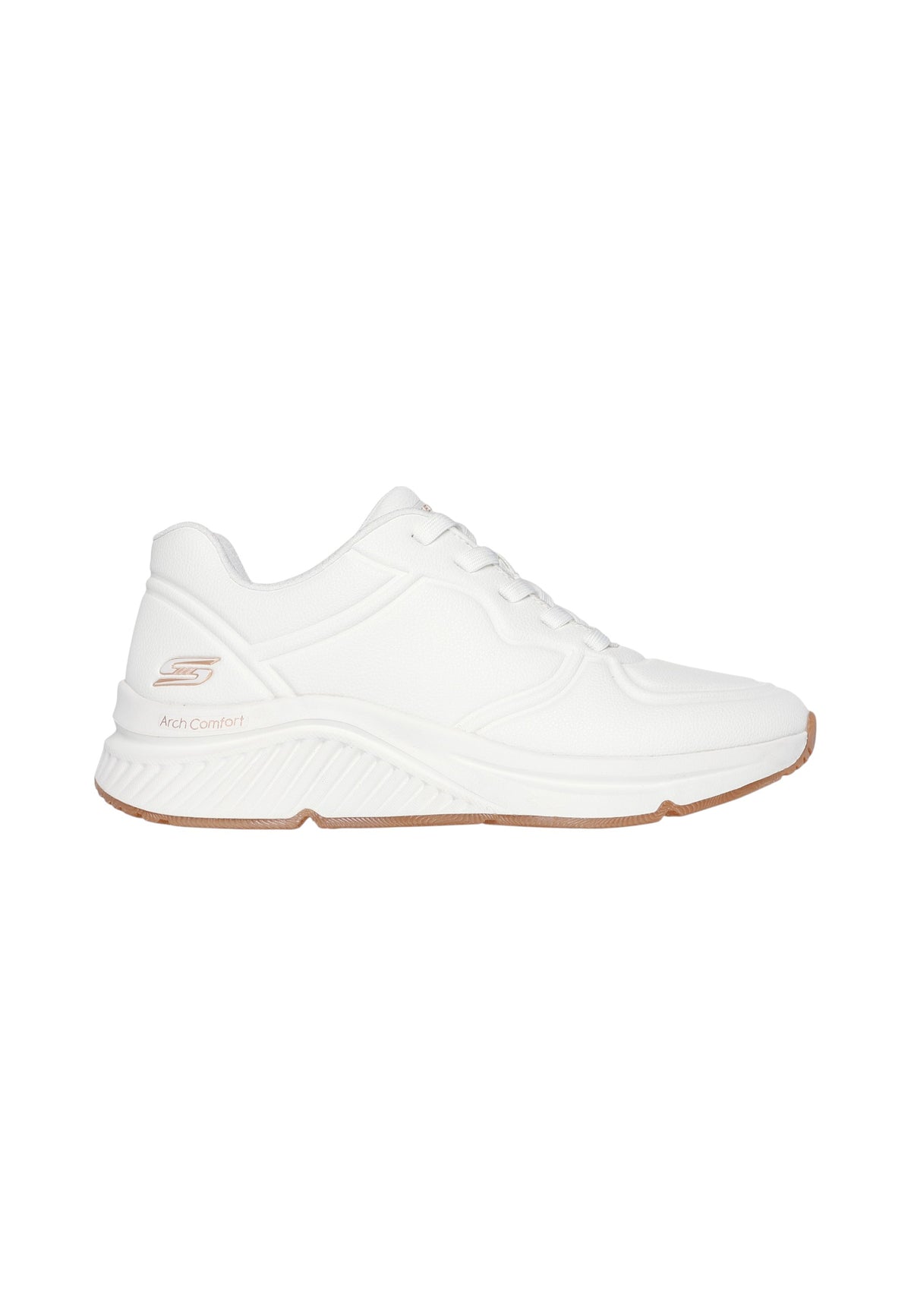 Sneakers Basse Donna Skechers Memory Foam, Arch Comfort, Lacci Elasticizzati Bobs Arch Comfort B Sweet - A Bind 117560