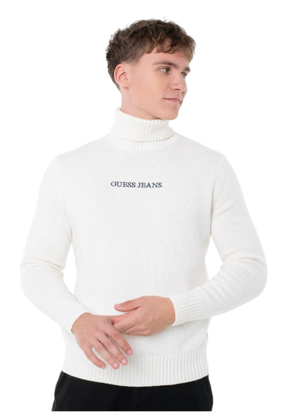 Maglione Collo Alto Uomo Guess Gj Guess J Emb Gj Ls Tn Guess J Emb Swtr M5BR58Z0561