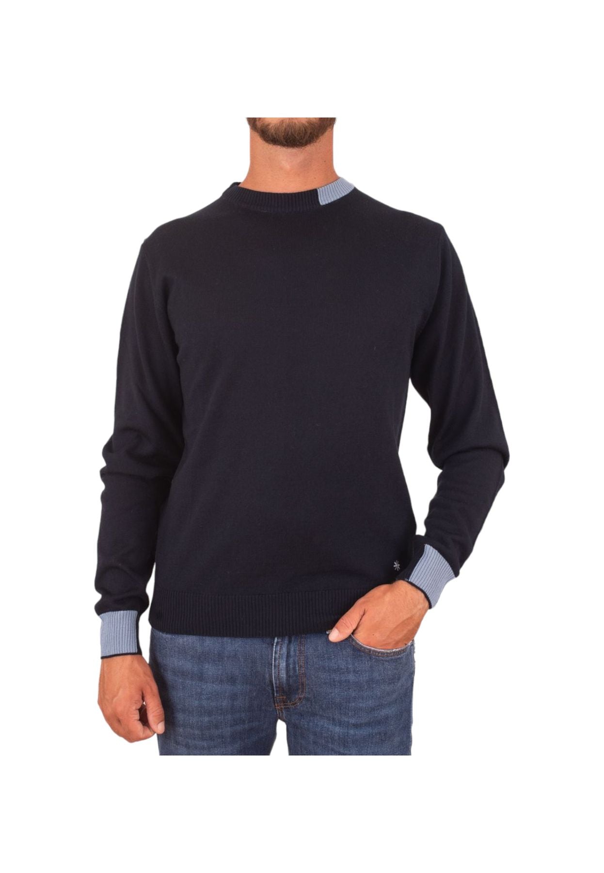 Maglione A Girocollo Uomo Manuel Ritz   3532M500233835