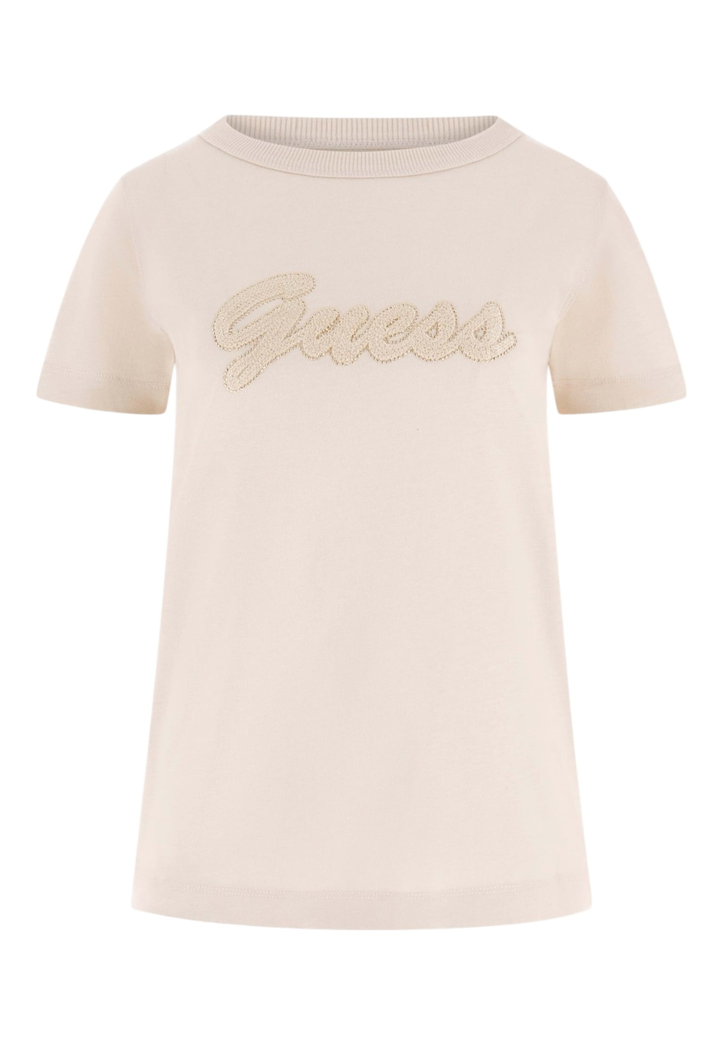 T-Shirt Manica Corta Donna Guess  3D Guess Script W6GI08K3023