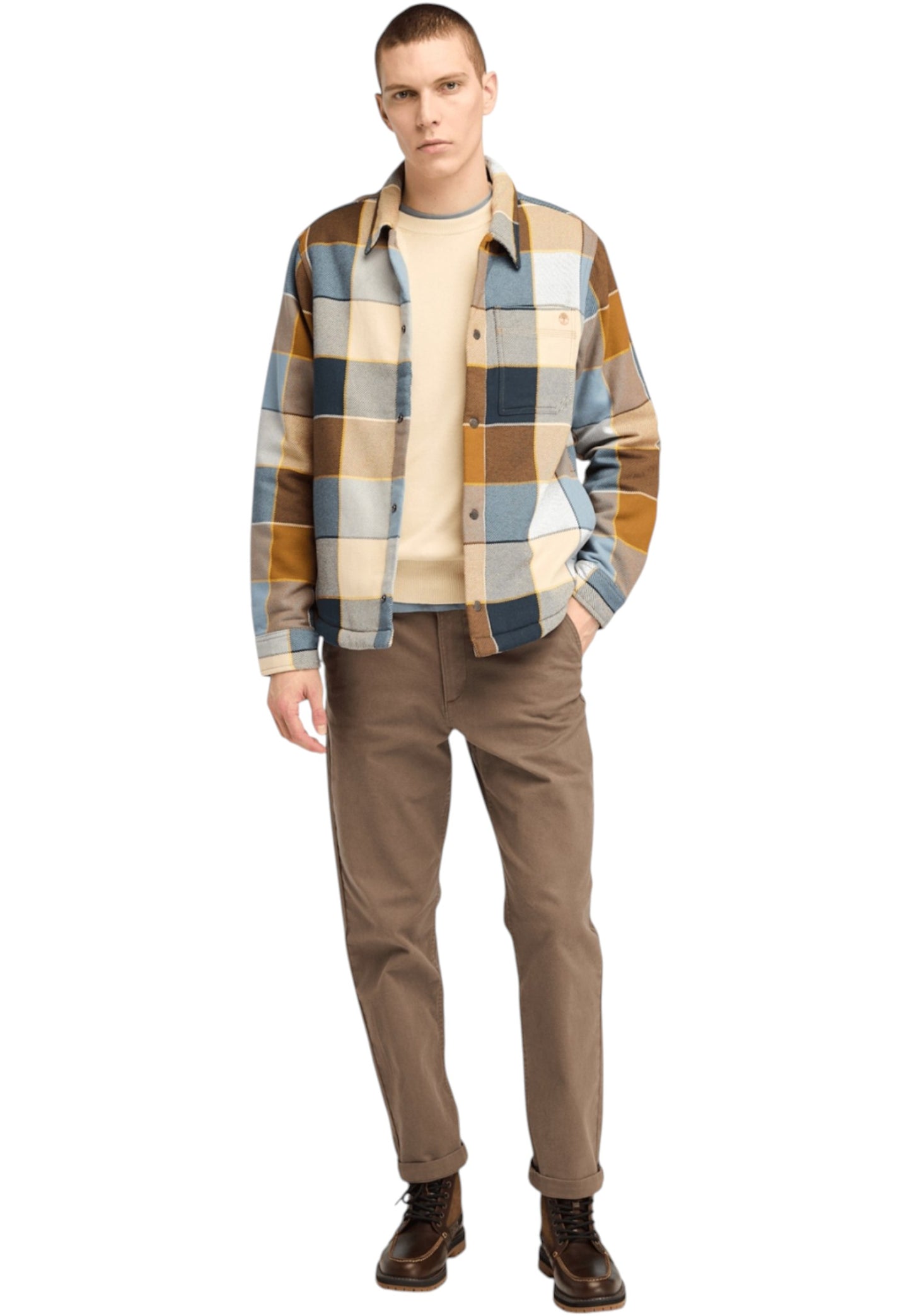 Maglione A Girocollo Uomo Timberland  Williams River Cotton Yd TB0A2BMM