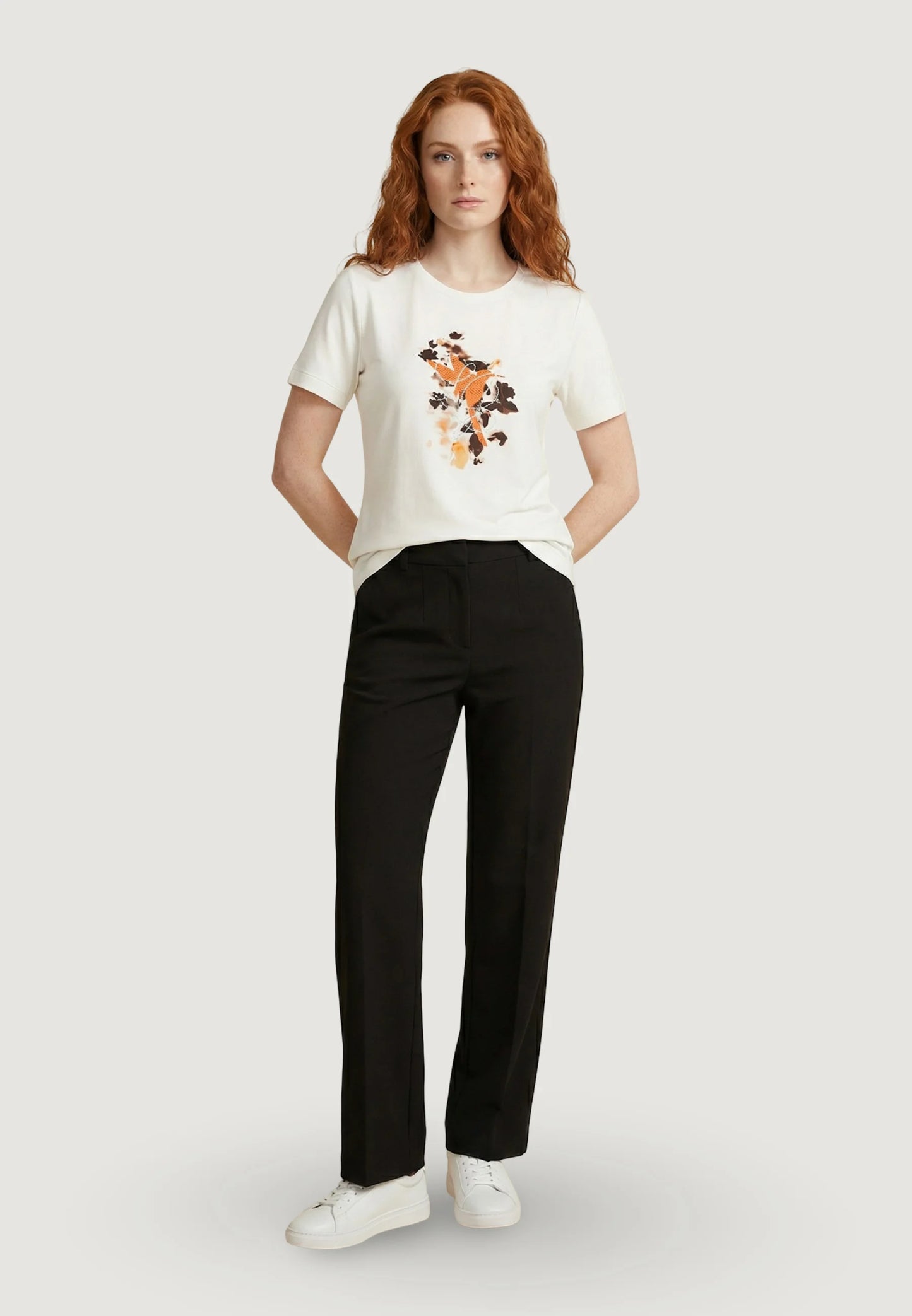 T-Shirt Manica Corta Donna Liu Jo LJ Bird Eco Line TA6163JS003