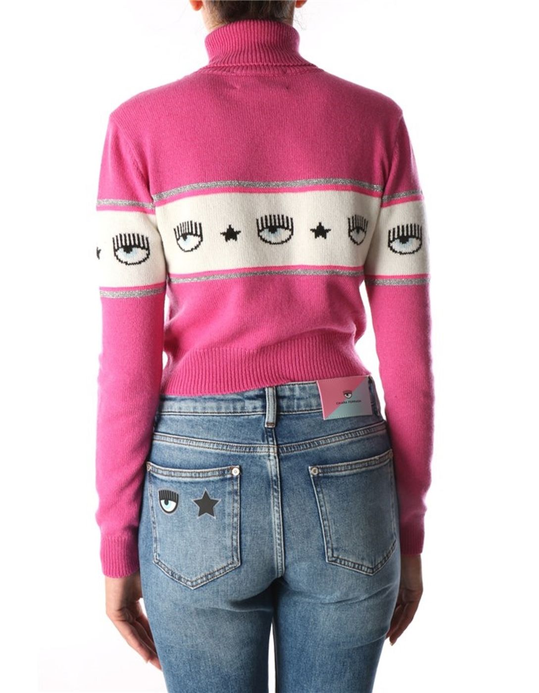 Maglione Collo Alto Donna Chiara Ferragni   73CBFM27CMA10