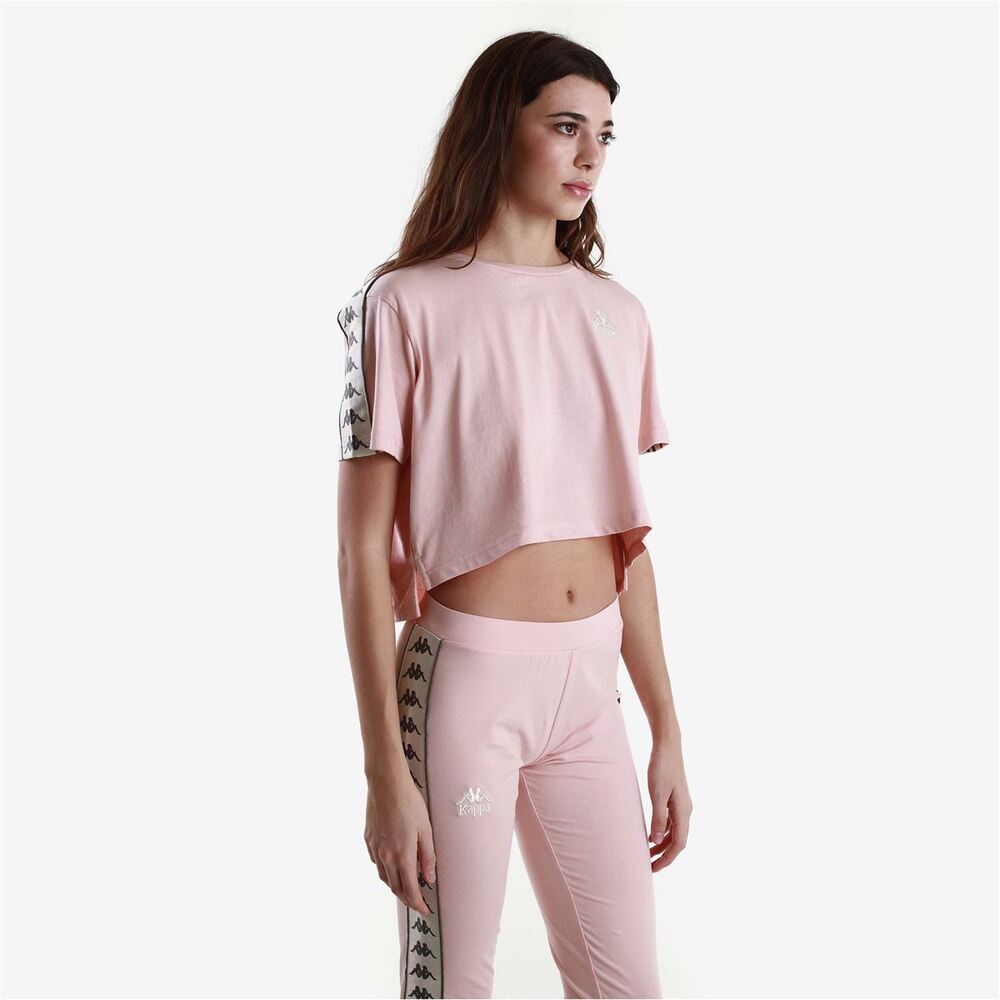 T-Shirt Manica Corta Donna Kappa Crop  303WGQ0