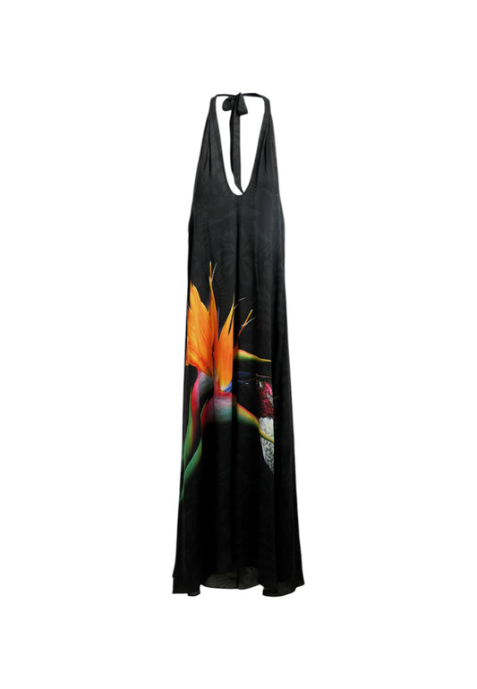 Vestito Lungo Donna Desigual Stampato Colibr�