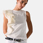 T-Shirt Manica Corta Donna Liu Jo Con Volant  CA6385J6308
